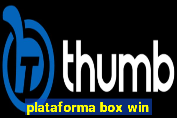 plataforma box win